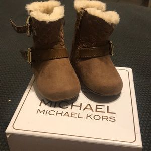 Michael Kors Infant Harmony boots NWOT